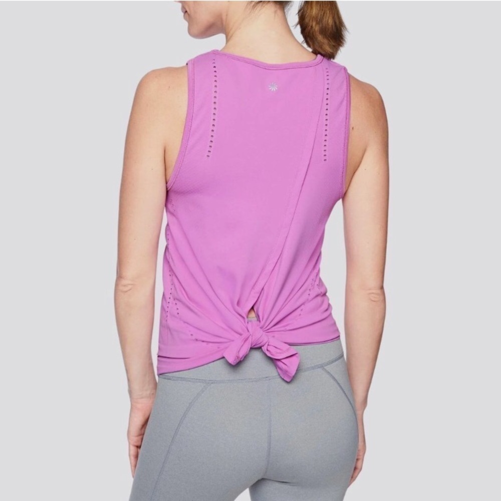 Athleta foothill tank top tie split back women’s size xs